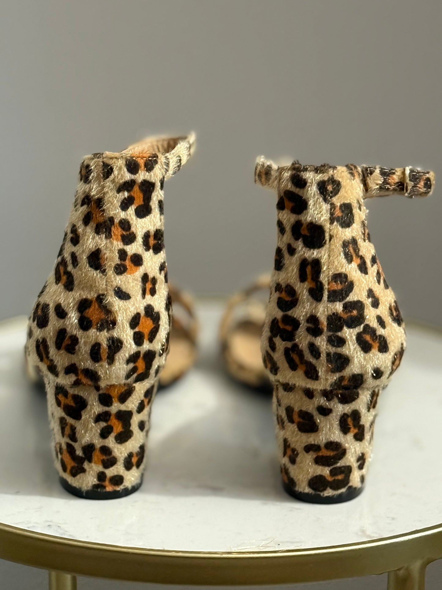 #250 Bella Leopard Heel