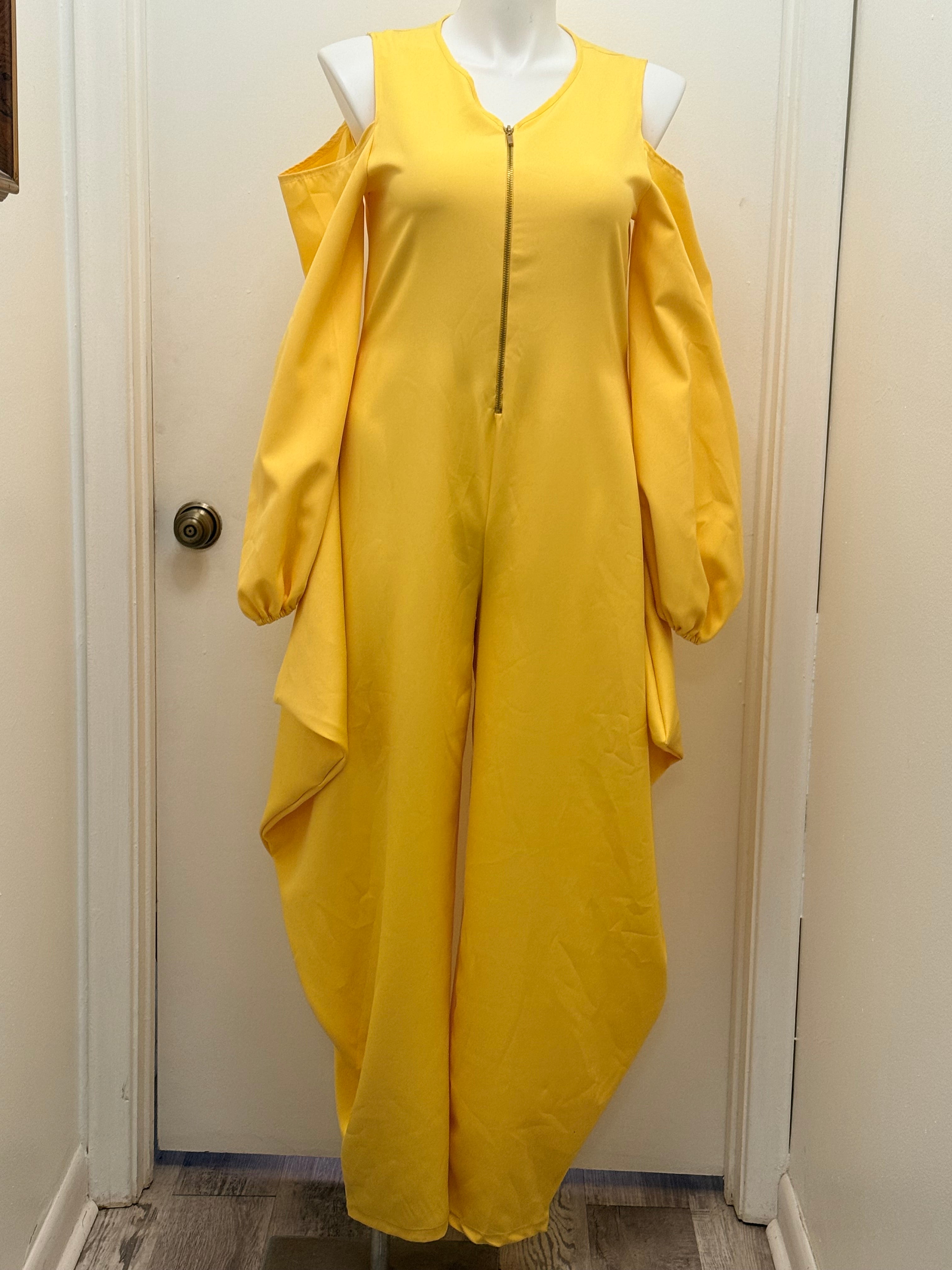 #147 Cold Shoulder Jumpsuit