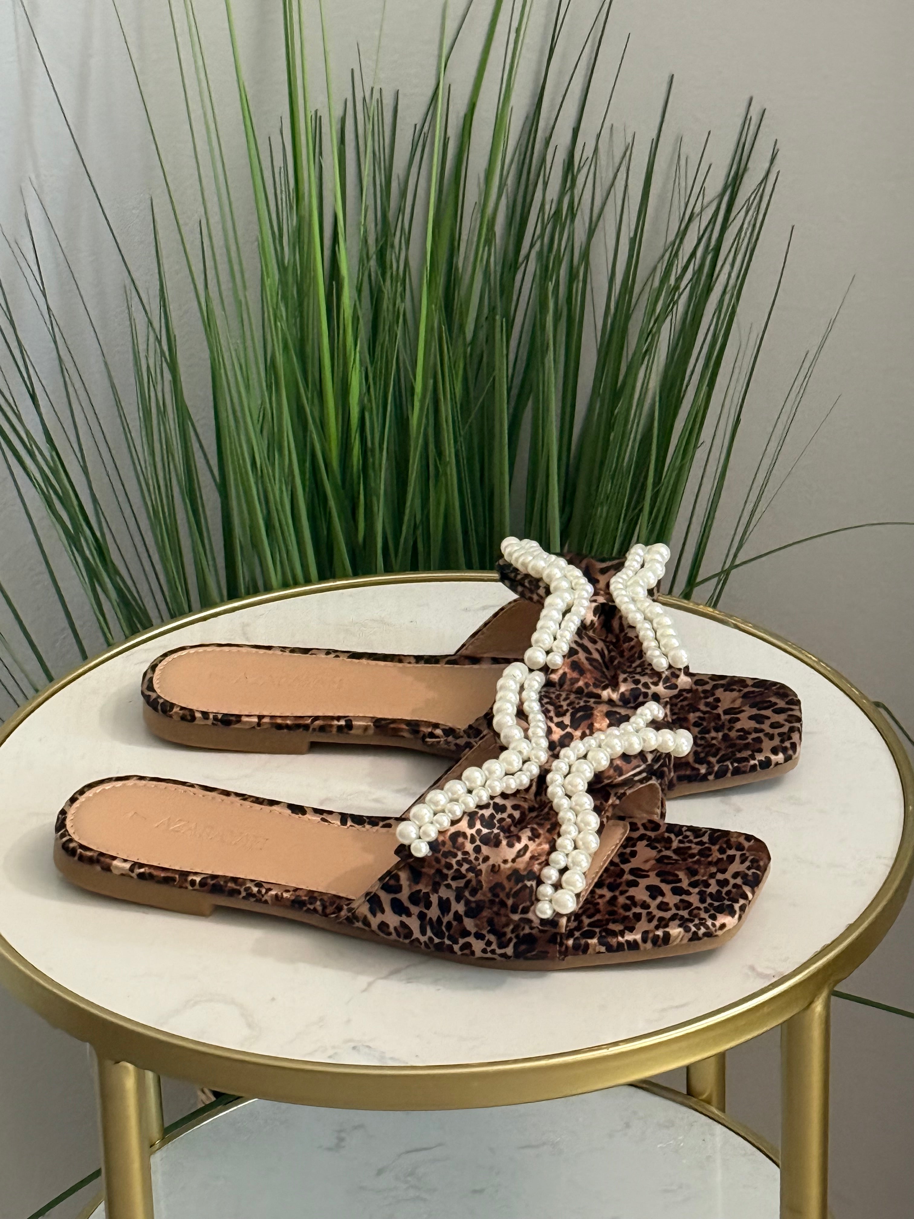 #262 Sierra Leopard Sandal