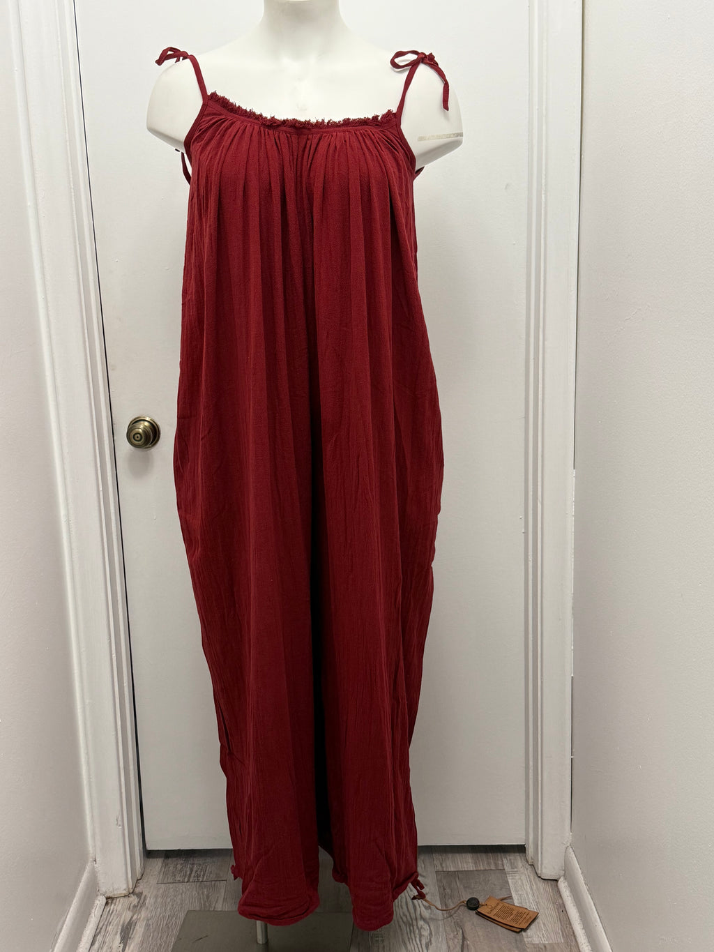 #62 Flowy Wide Leg Vacation Jumpsuit (OSFM)