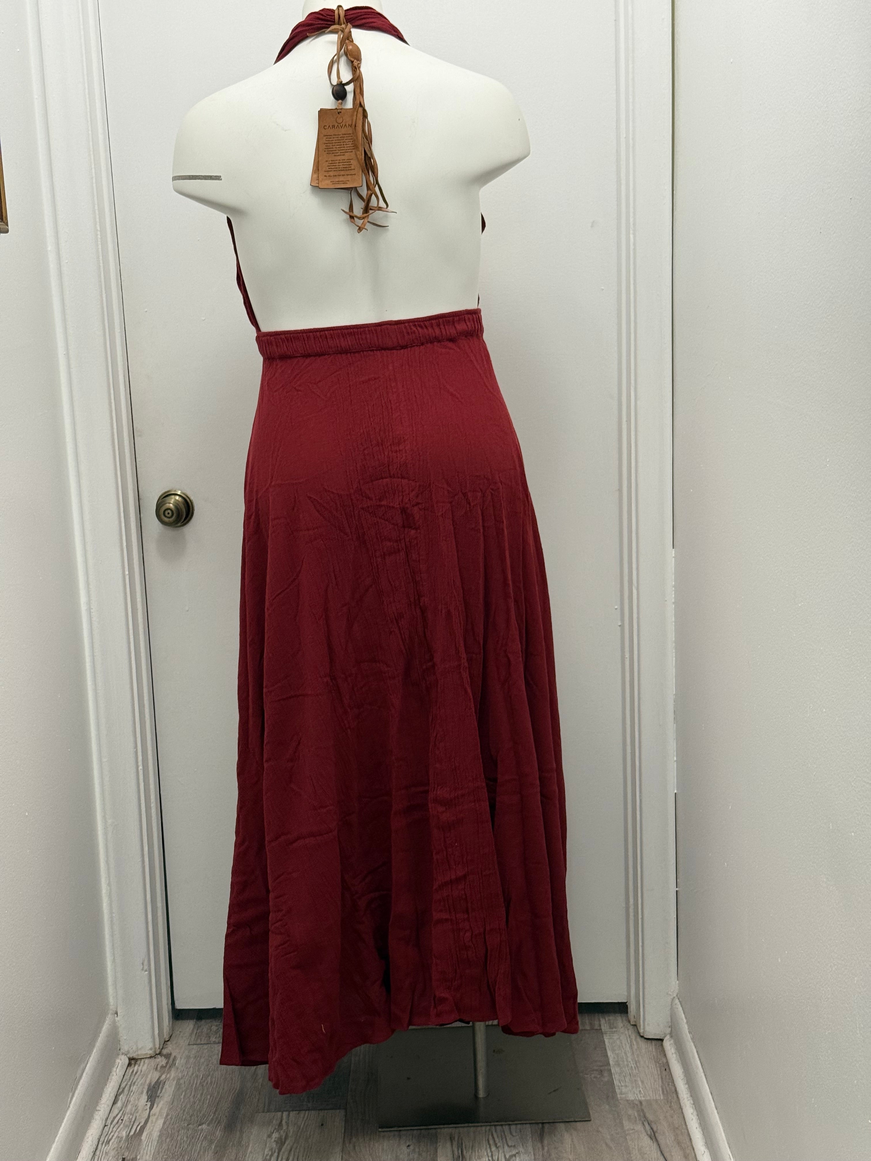 #63 Halter Maxi Dress