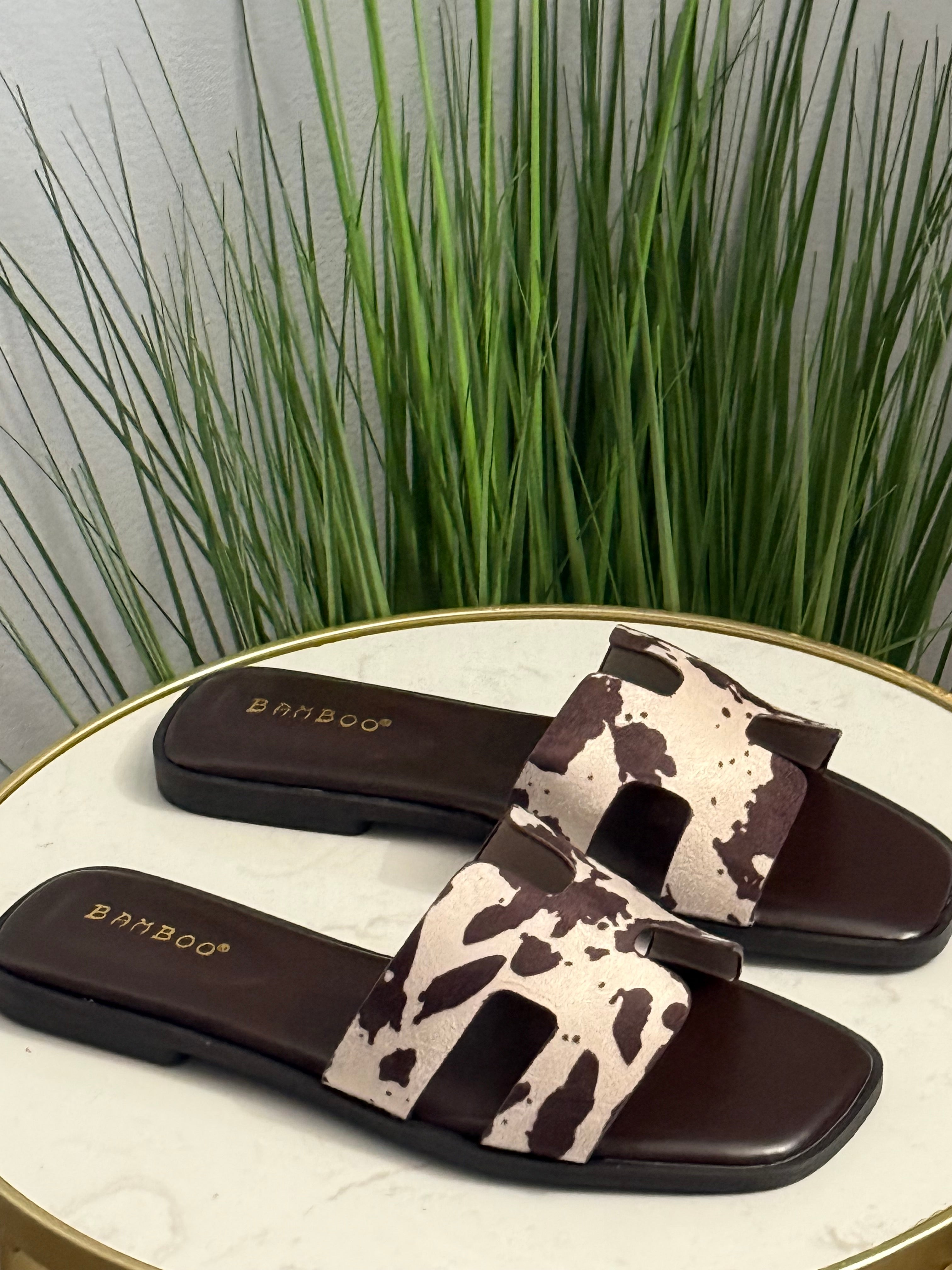 #253 Capri Cow H Sandals