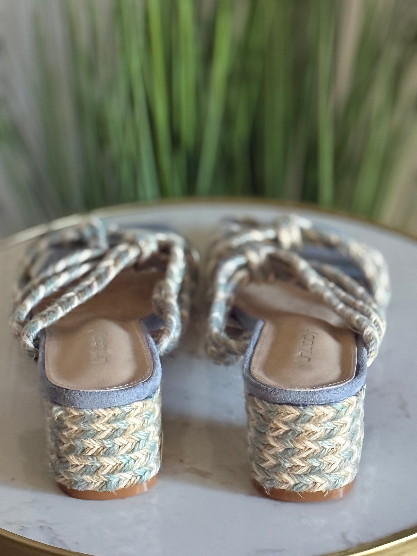 #237 Braided Heel (blue)