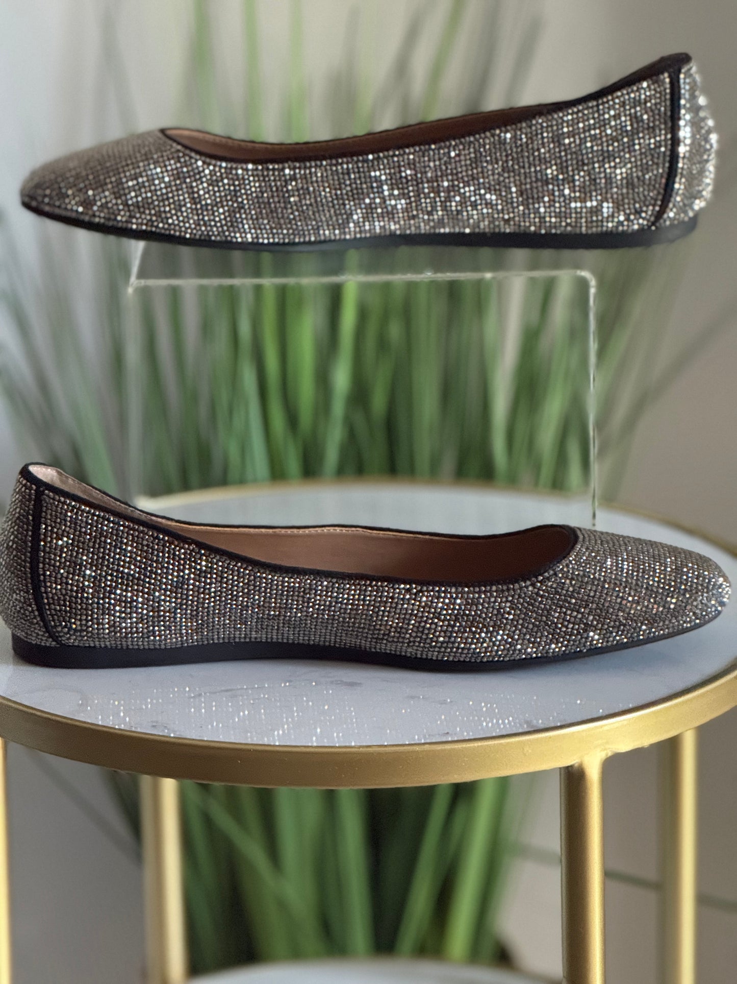 #216 INC Rhinestone Flats