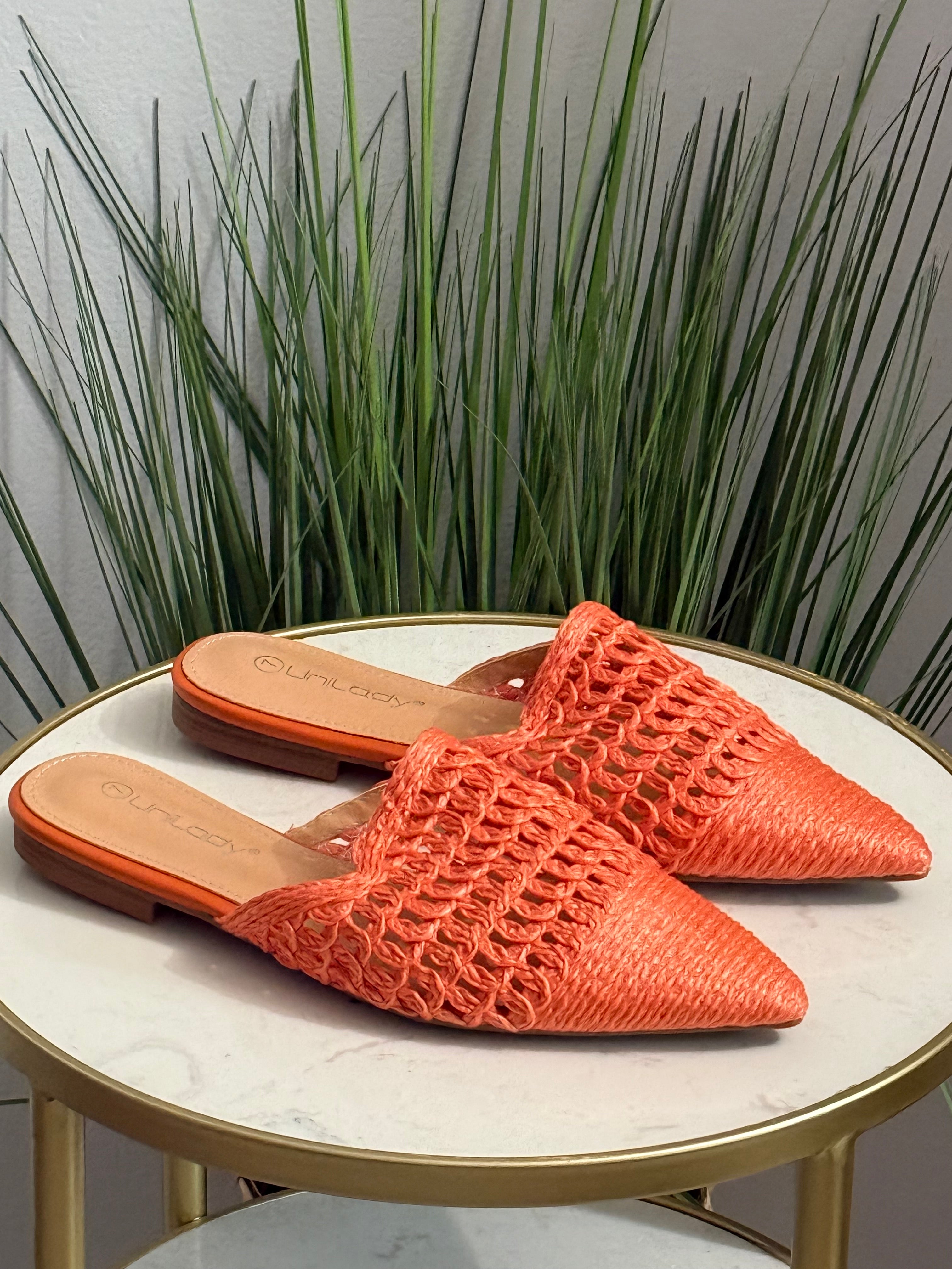 #271 Woven Lattice Mule 💡size up