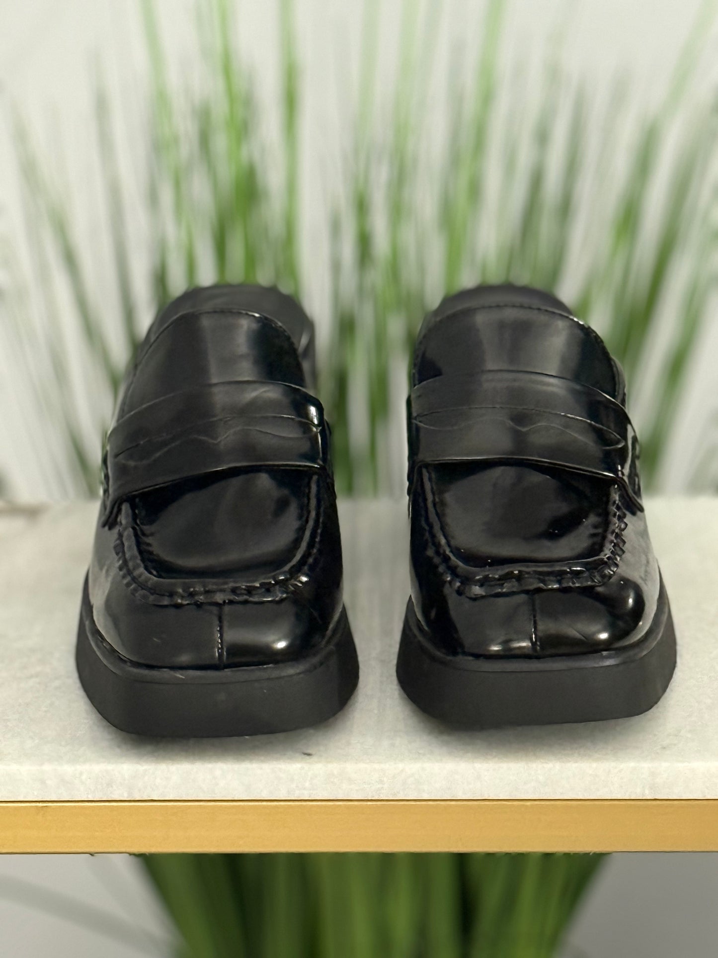 #303 Penny Loafer Platform Mule