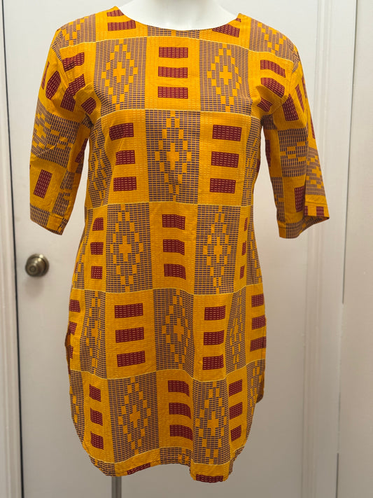 #26 Ankara Shirtdress