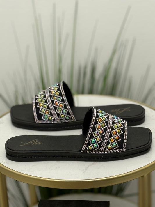 #19 Lia Iridescent Sandal
