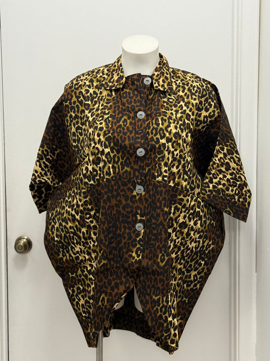 #117 Leopard Top