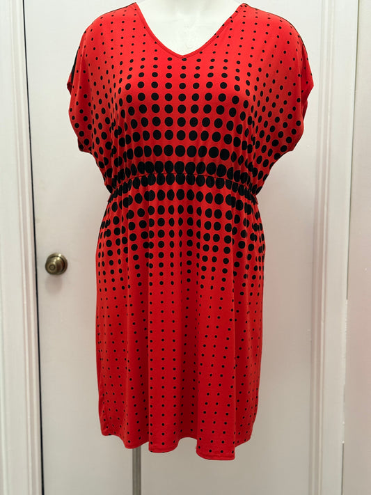 #68 polka dot dress