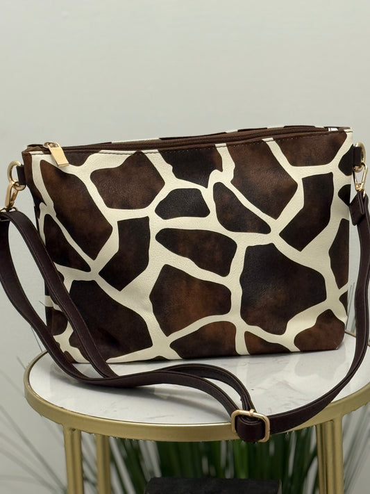 #348 Giraffe Purse