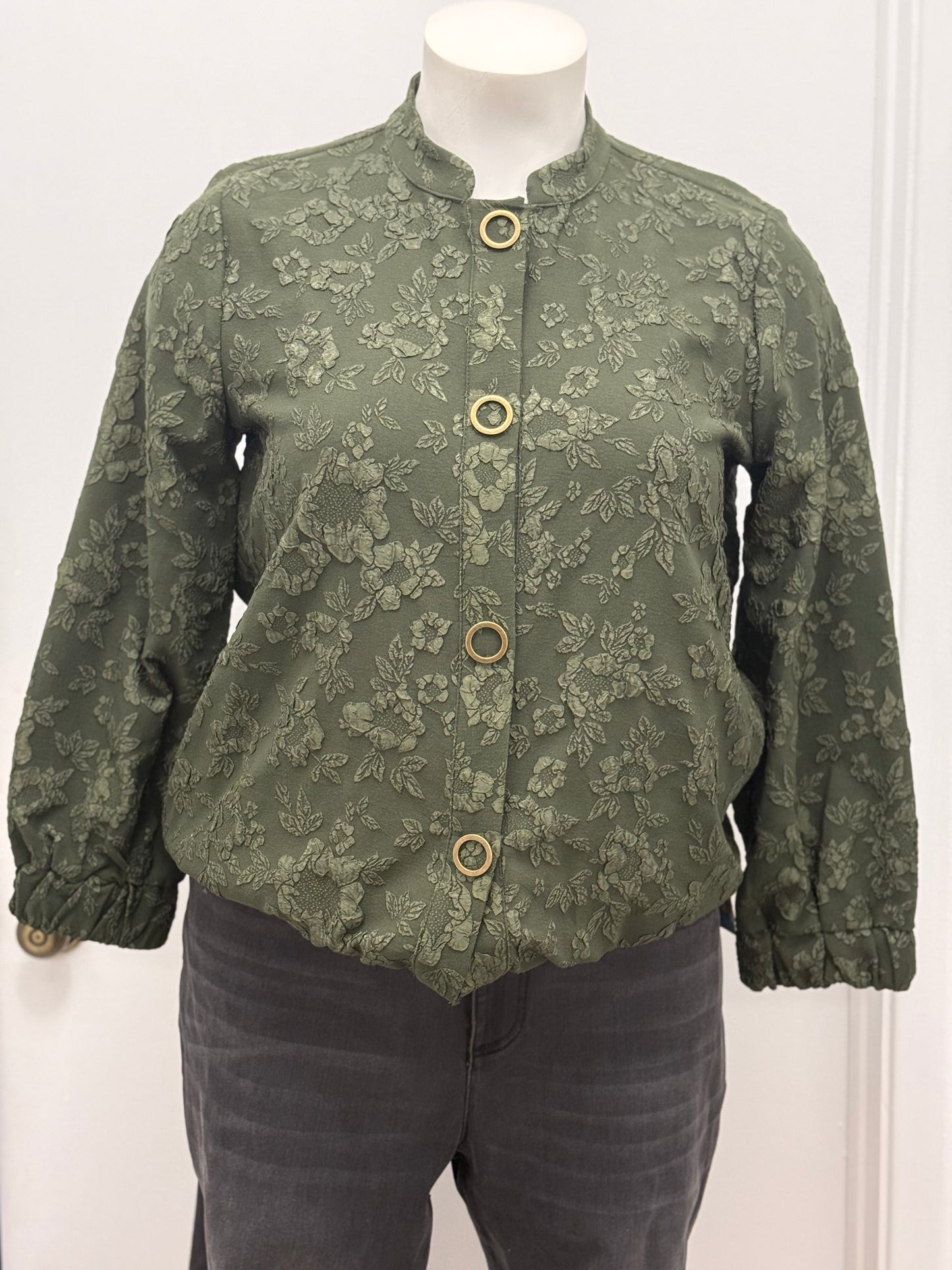 #20 Lace Bomber Jacket