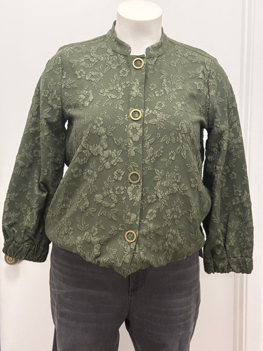 #20 Lace Bomber Jacket