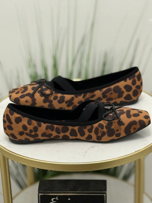 #230 Leopard Ballet Flat