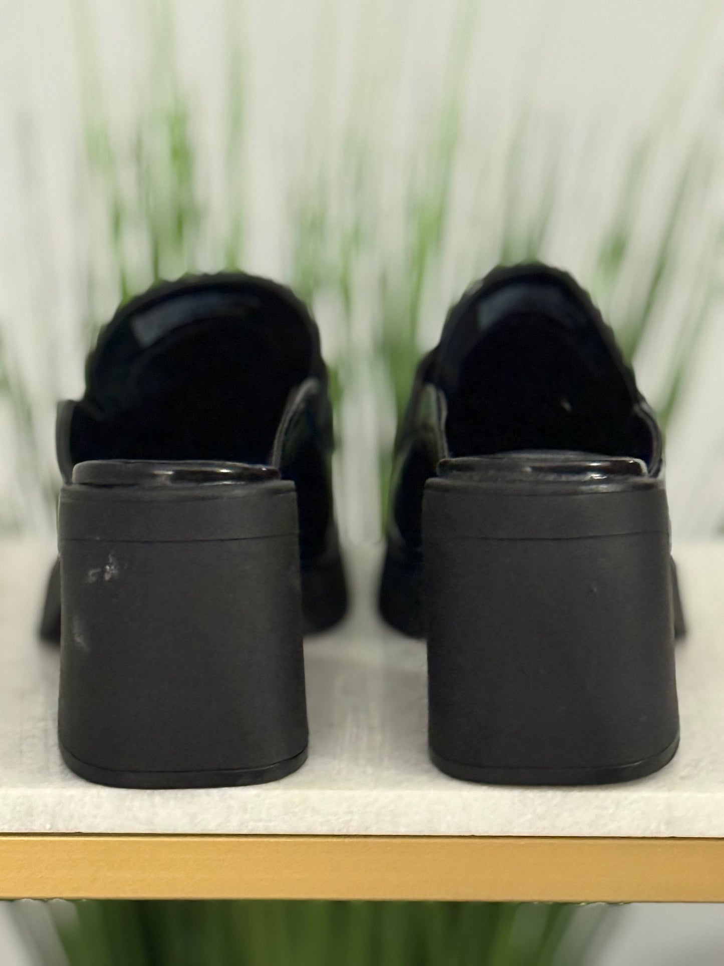 #303 Penny Loafer Platform Mule