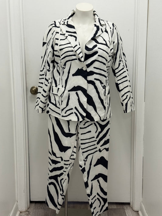 #92 Zebra Pant Suit (bf 14/16)