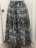 #87 Zebra Xtra Wide Palazzo Pant