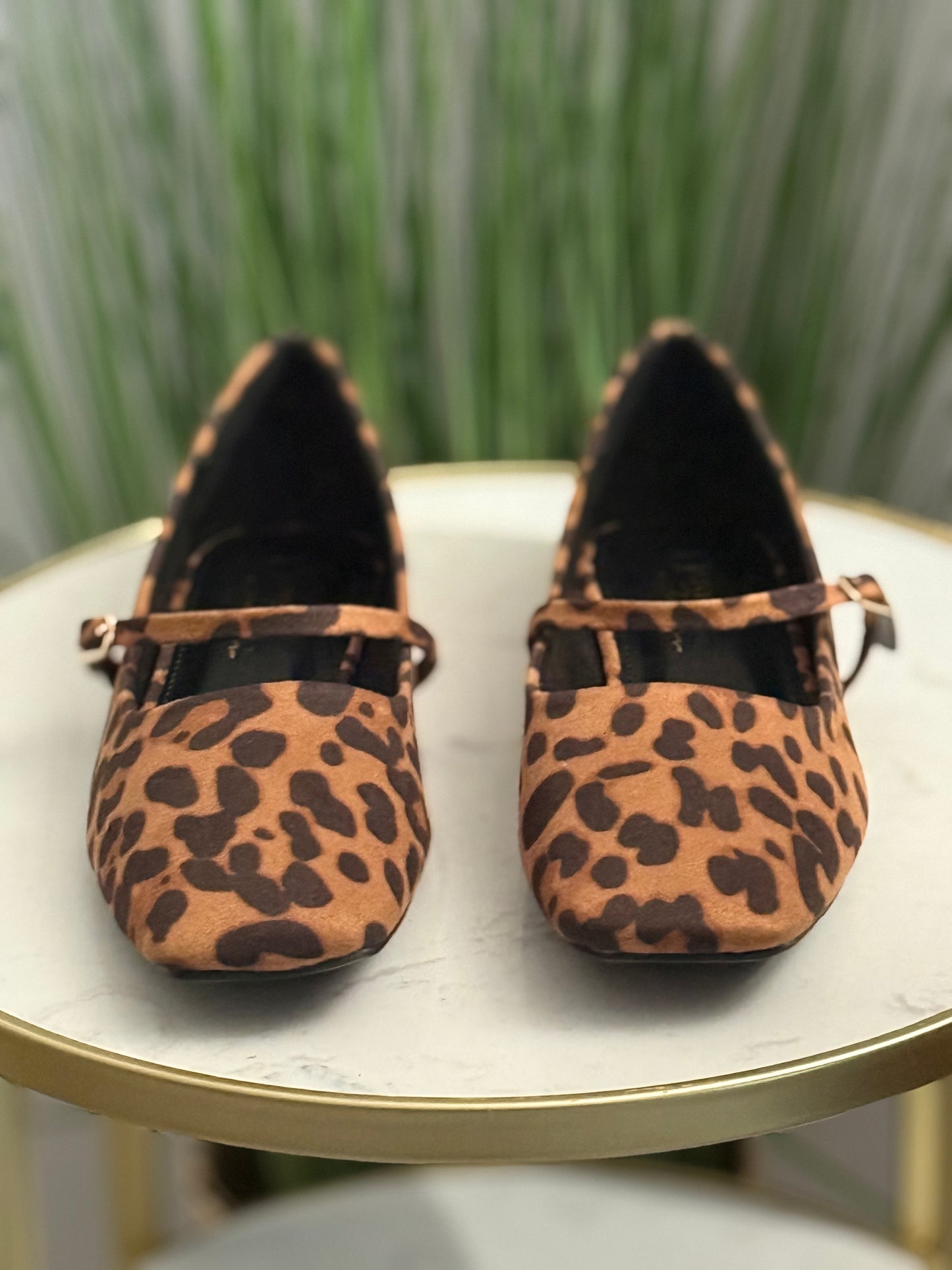 #229 Leopard Ballerina Flat