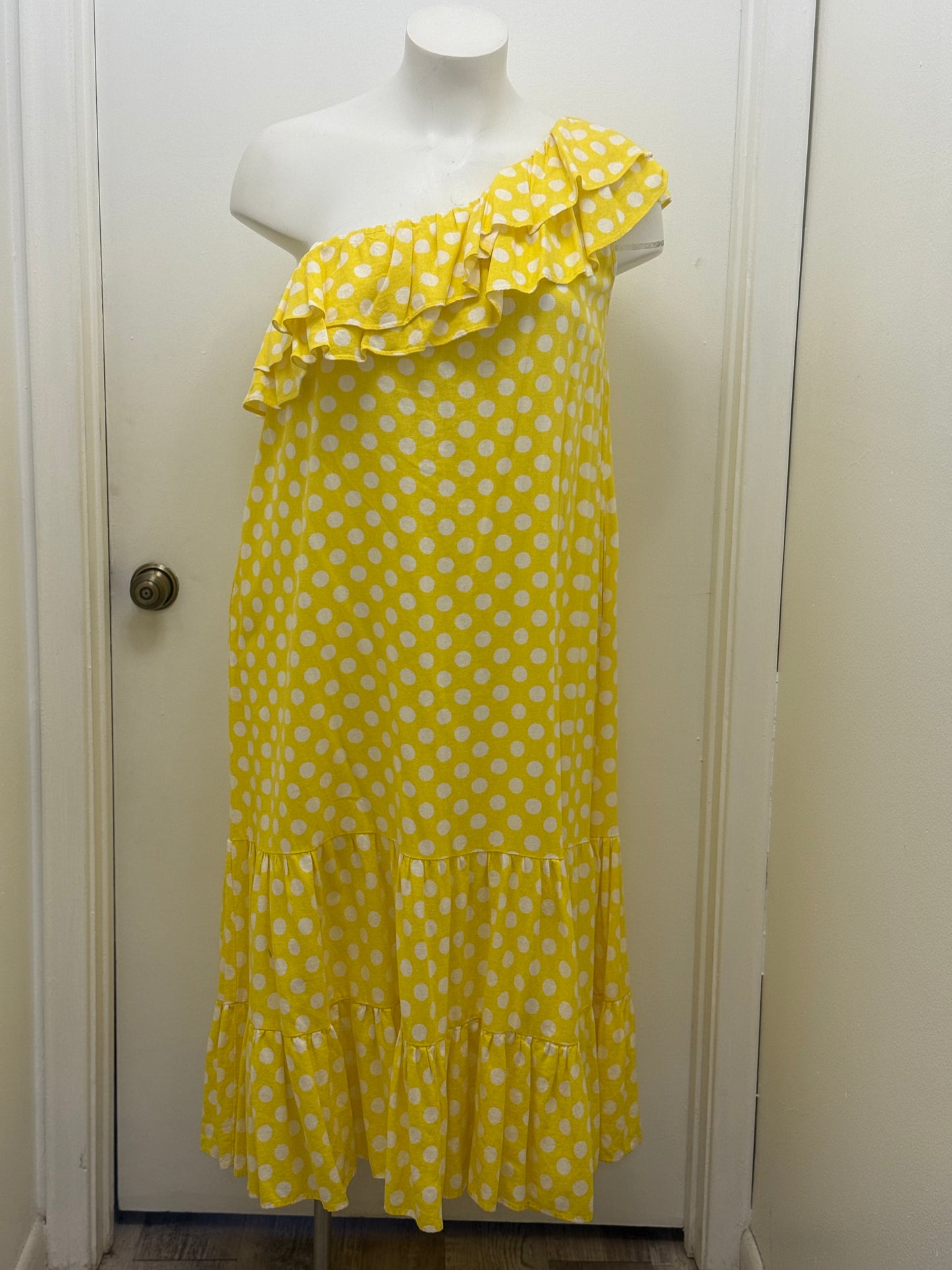 #24 Polkadot Ruffle Dress