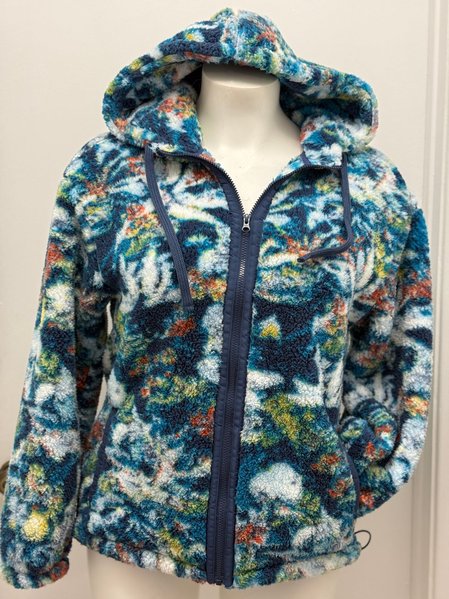 #60 Multicolor Fleece Hoodie