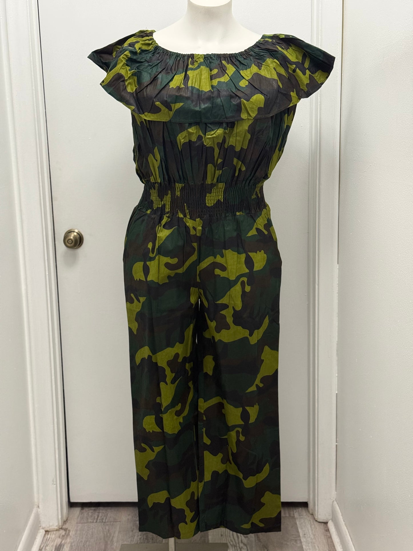 #19 Camo Jumpsuit