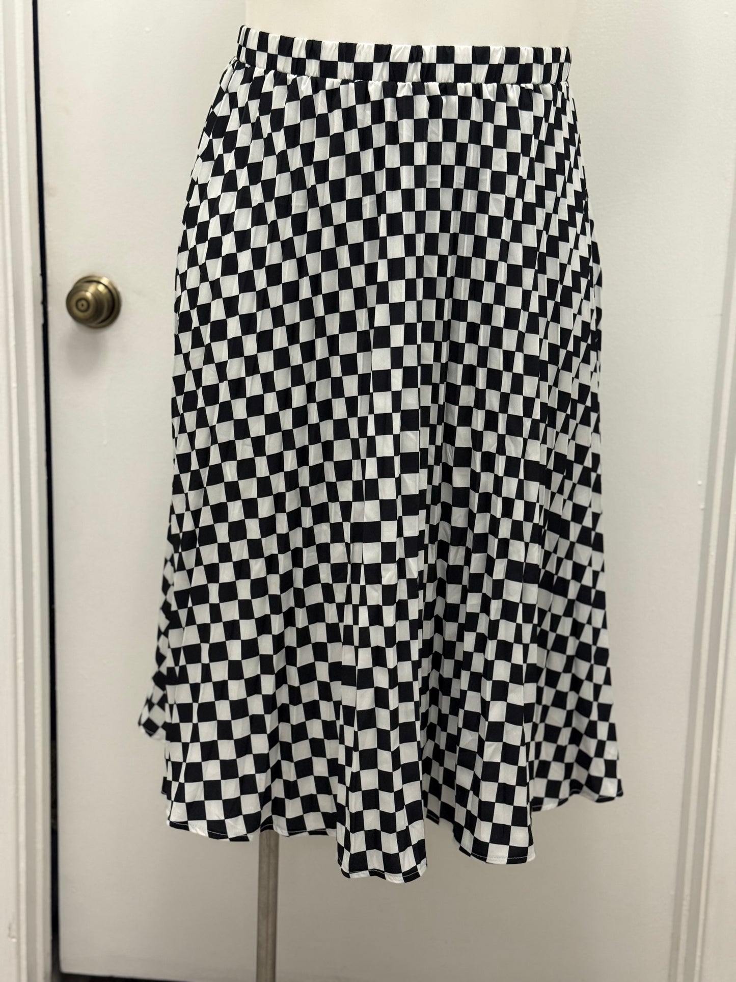 #106 Checkered Skirt