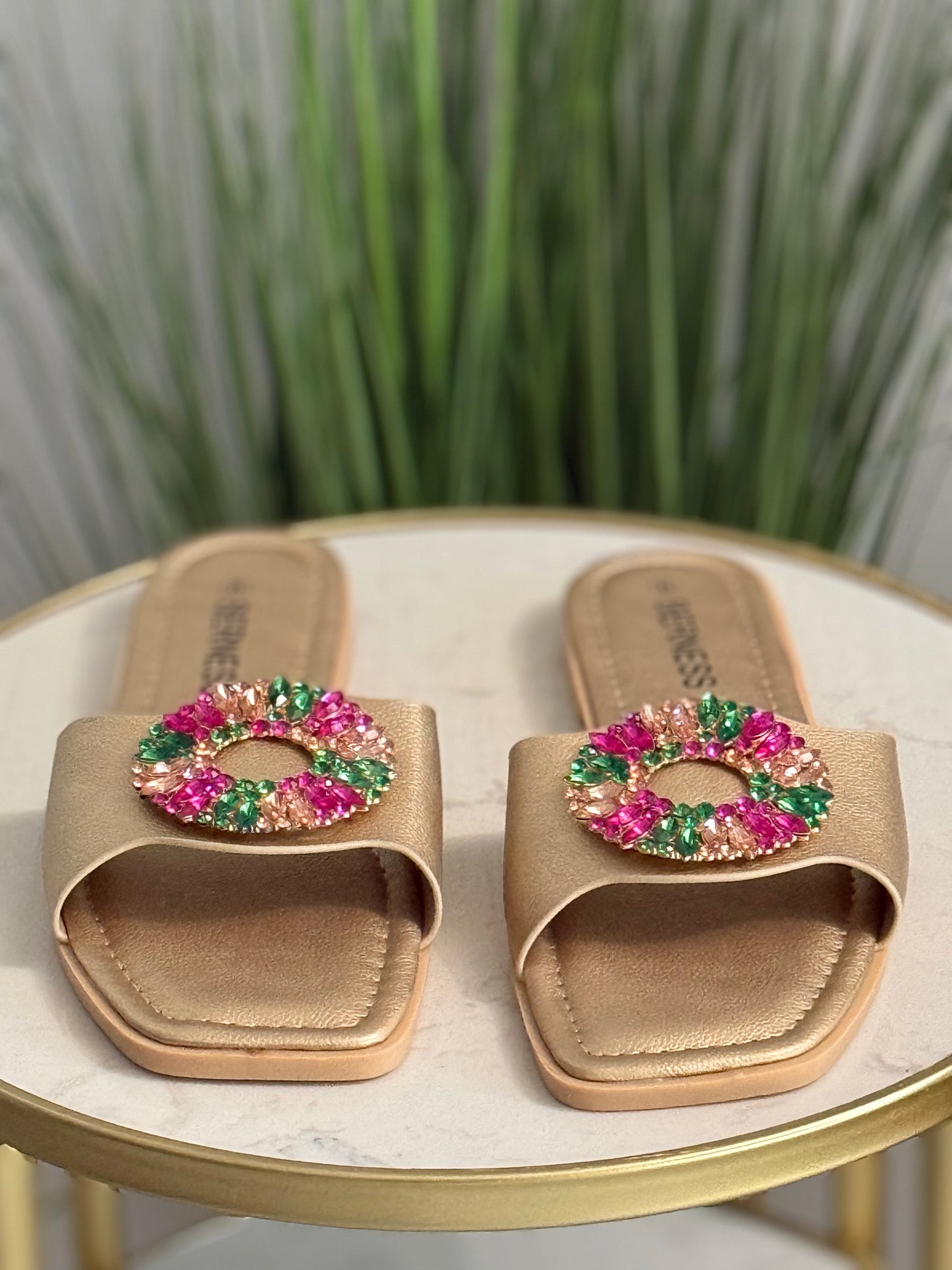 #272 Multicolor Gem Sandal