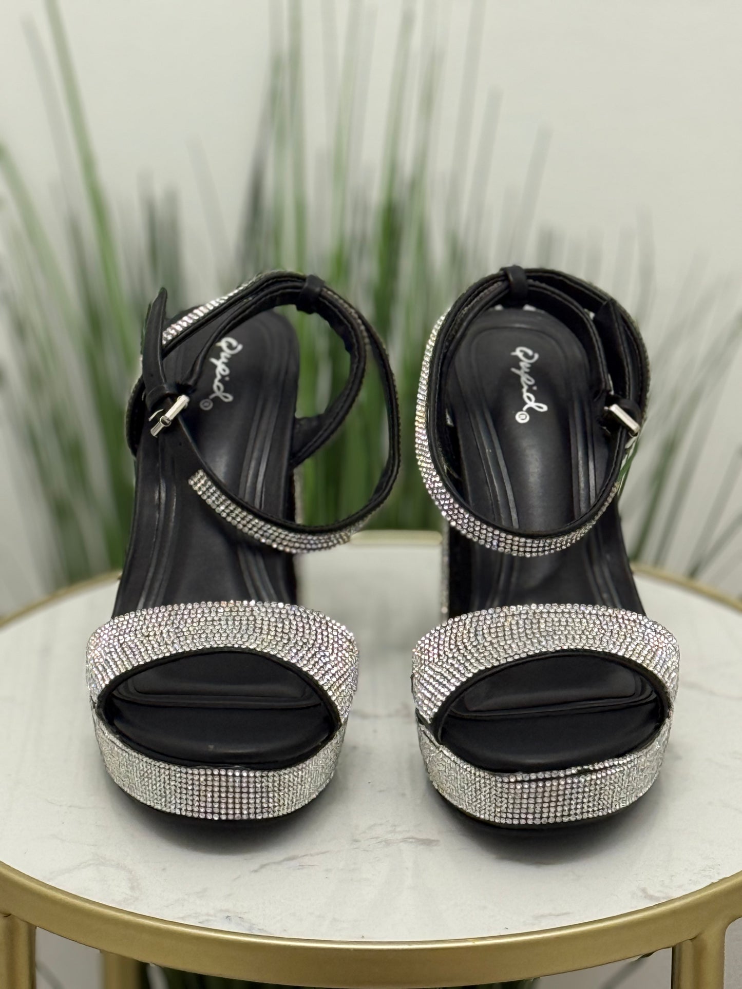 #273 Shine Platform Heel