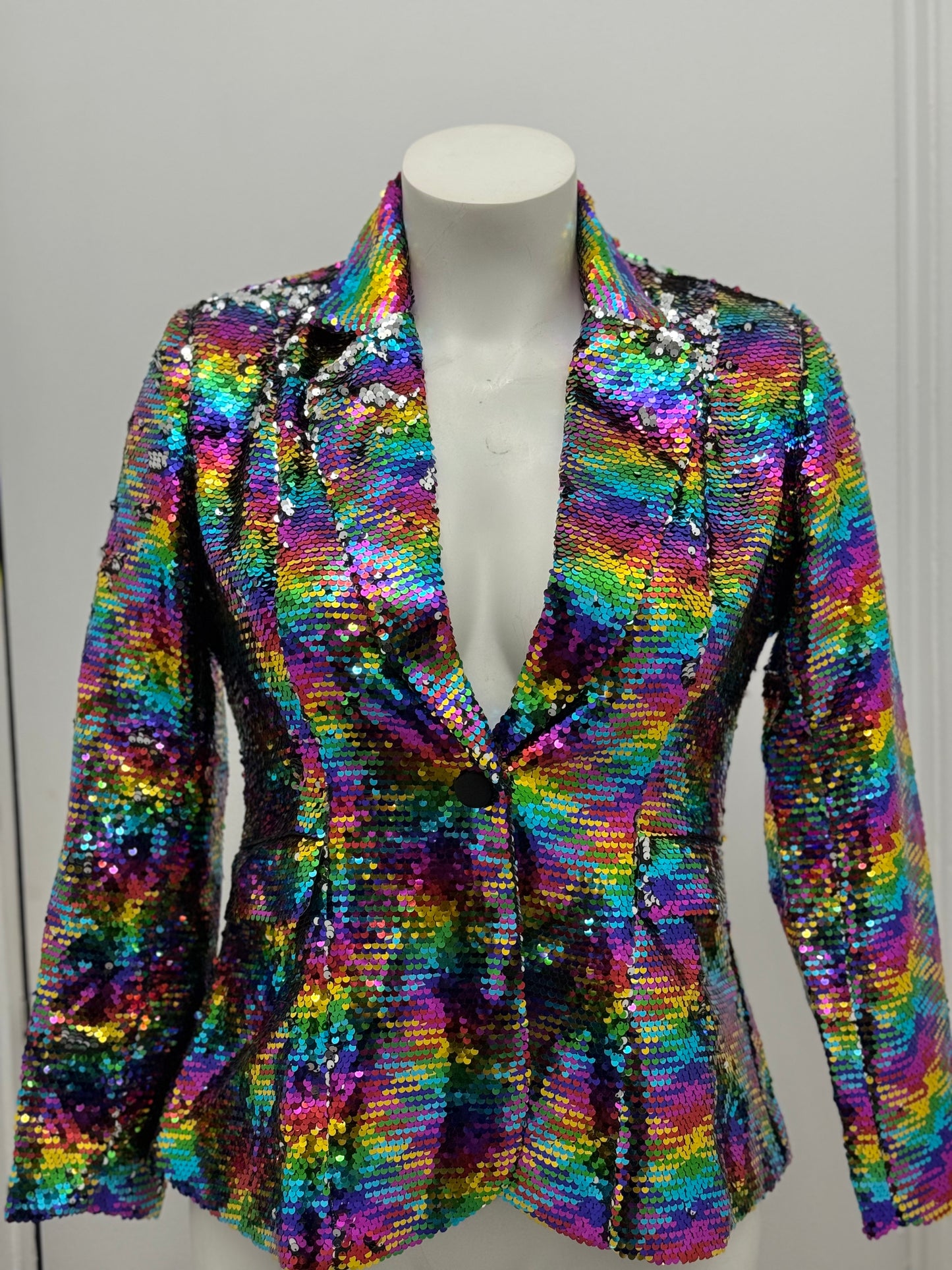 #325 Multicolor Sequin Blazer