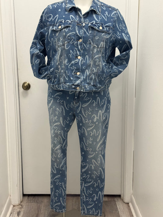 #192 Love Denim Set