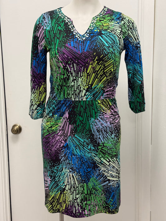 #76 Gem Vneck Dress
