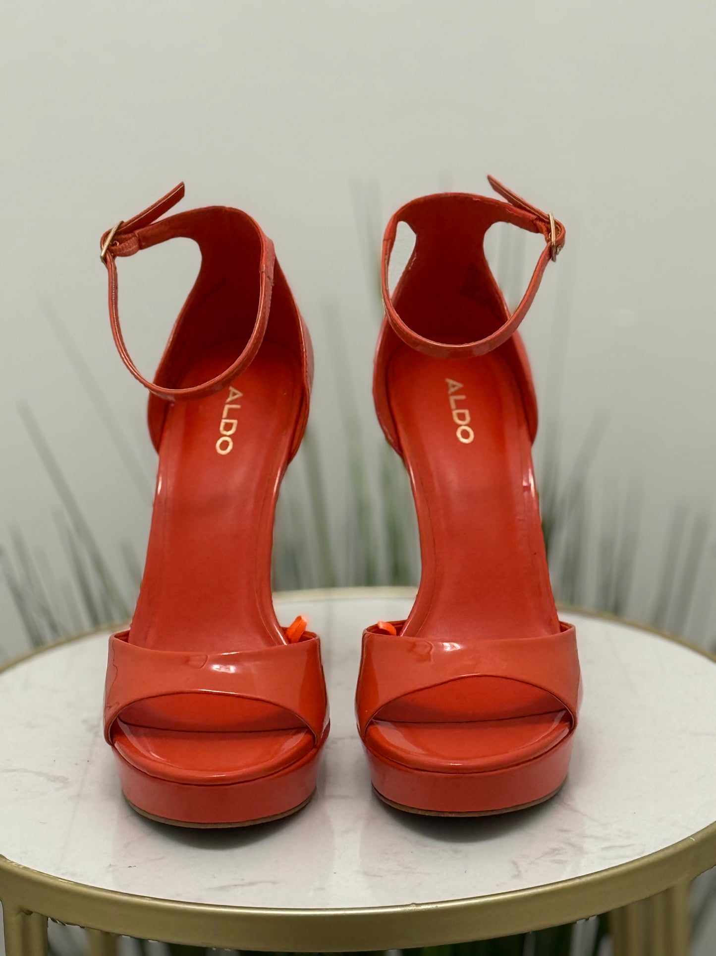 #305 Orange Heels