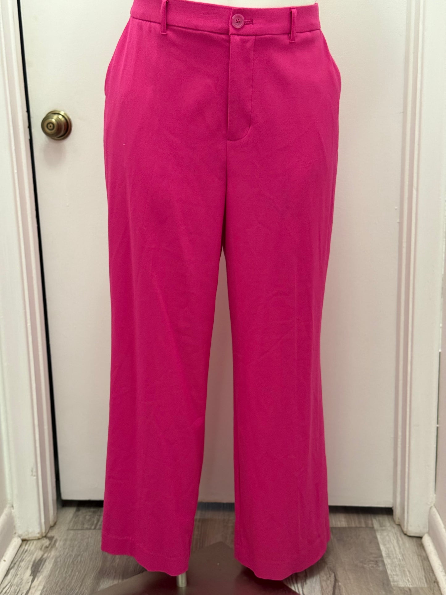 #168 Fuschia Wide Leg Pants