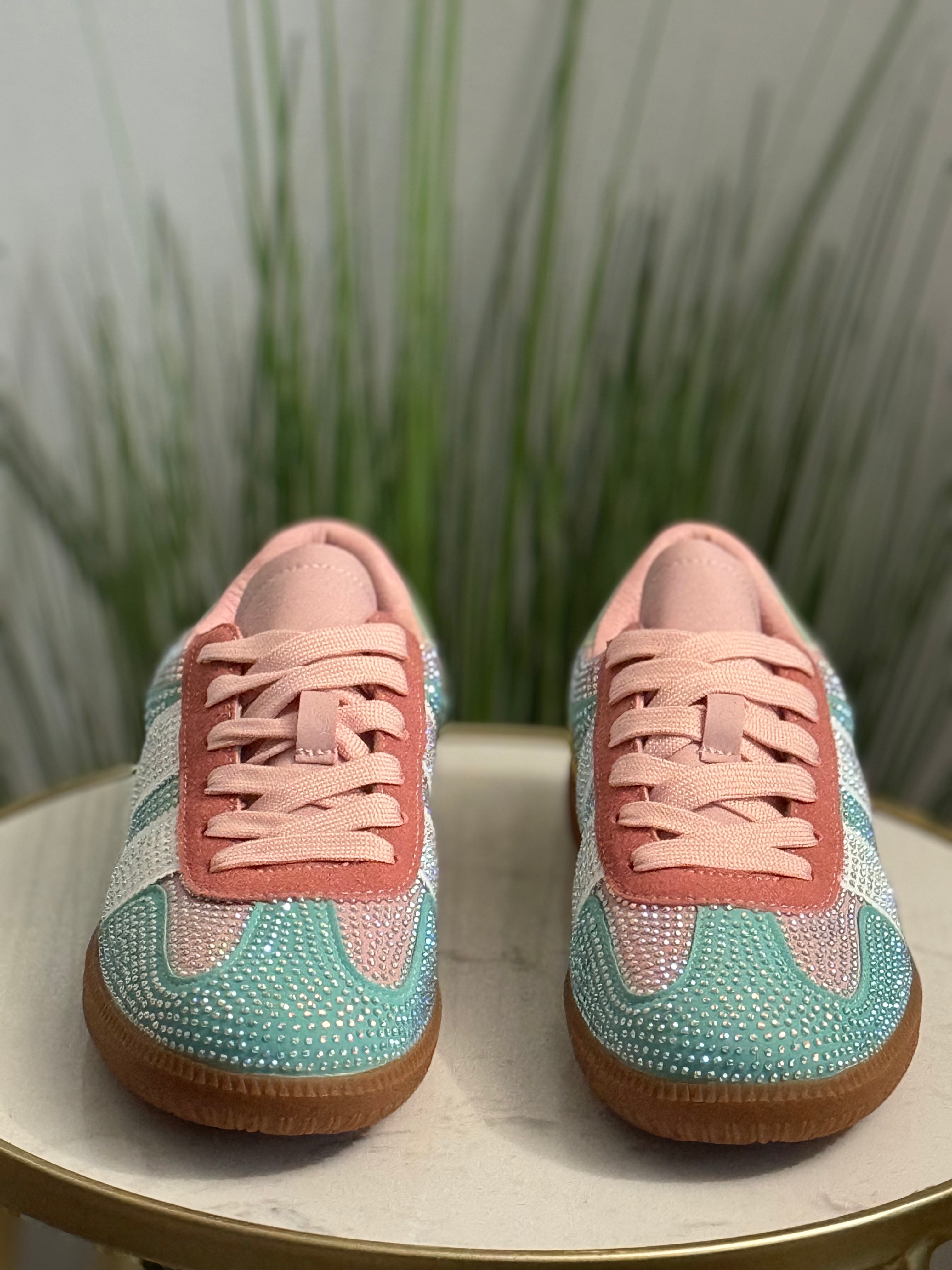 Lennon Pastel Sparkle Sneakers