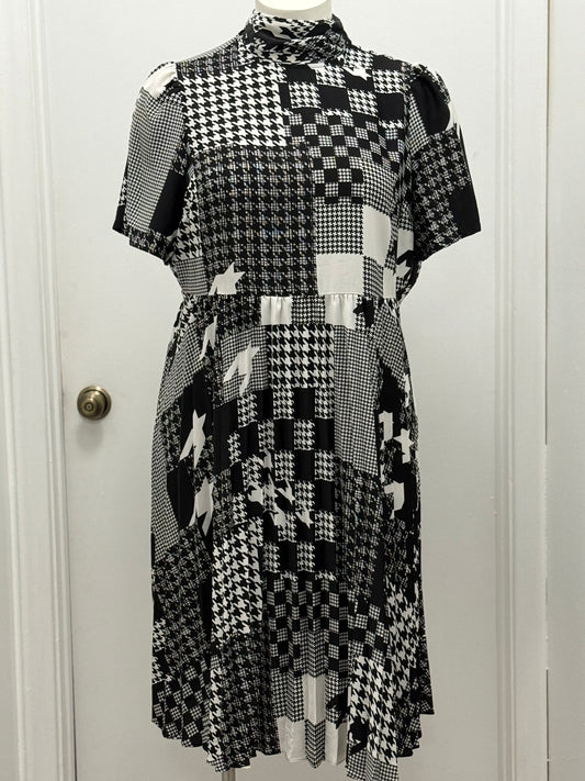 #15 Houndstooth Dress