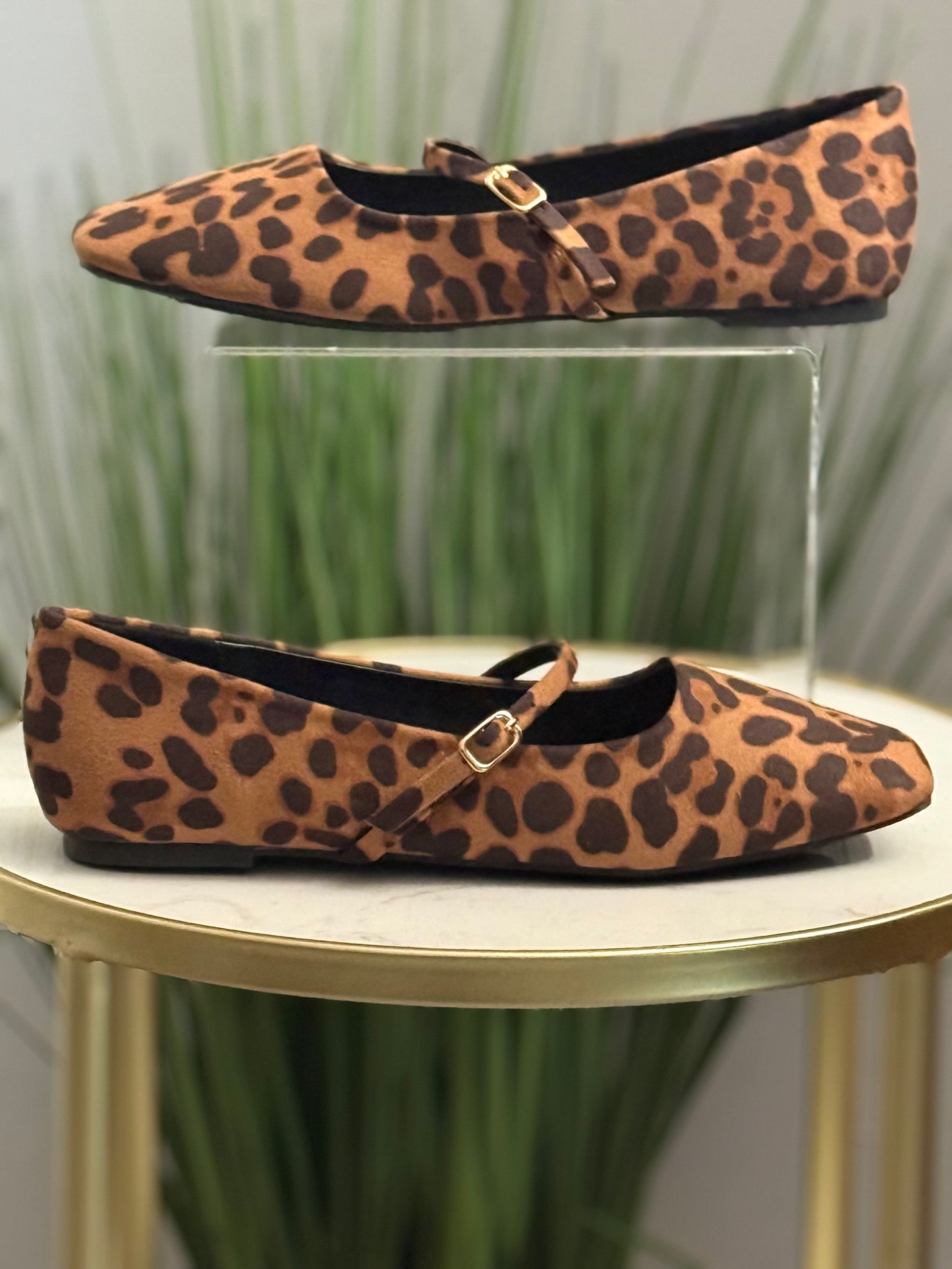 #229 Leopard Ballerina Flat