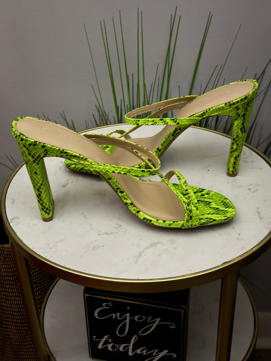 #244 Reptile Neon Heels