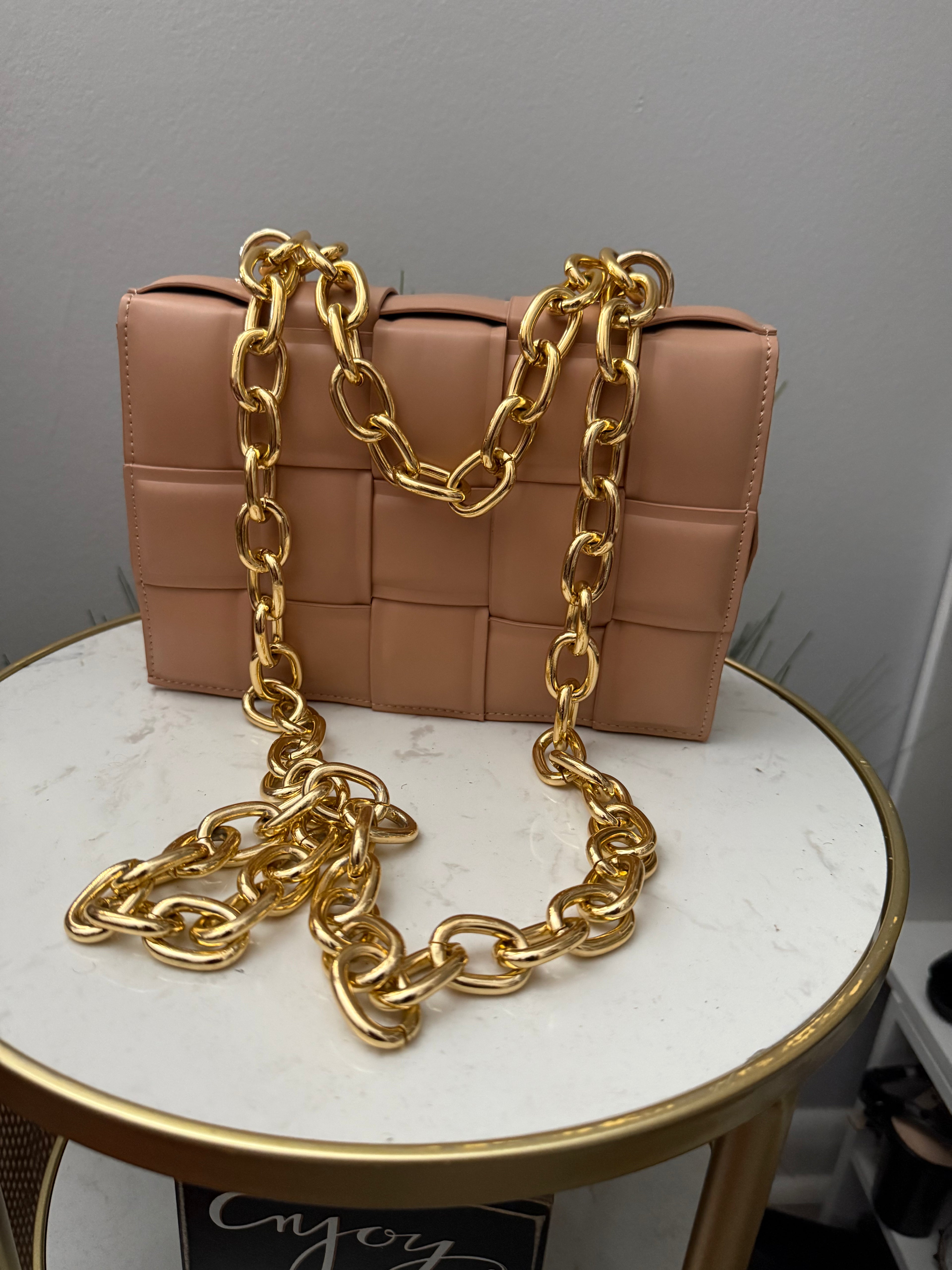 #152 Fashion Weave Crossbody