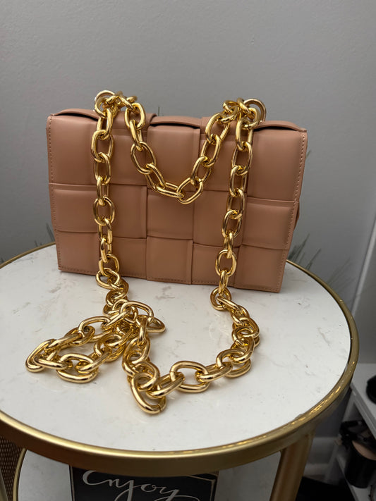#152 Fashion Weave Crossbody
