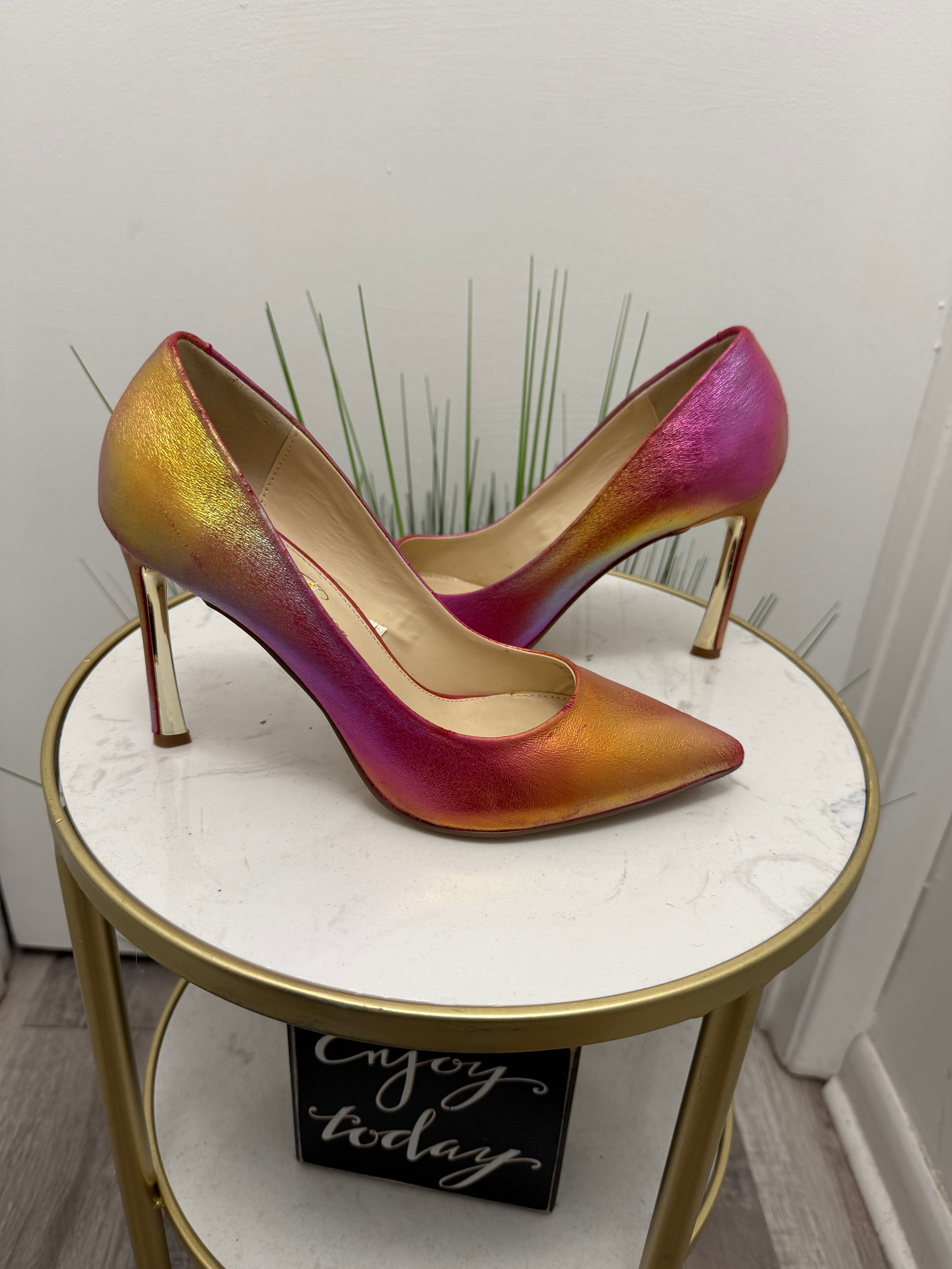 #221 Jessica Pink Ombré Pumps