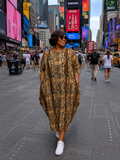 #82 Reptile Jersey Dress