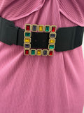 ##341 MultiColor Stretch Belt (Plus Size)