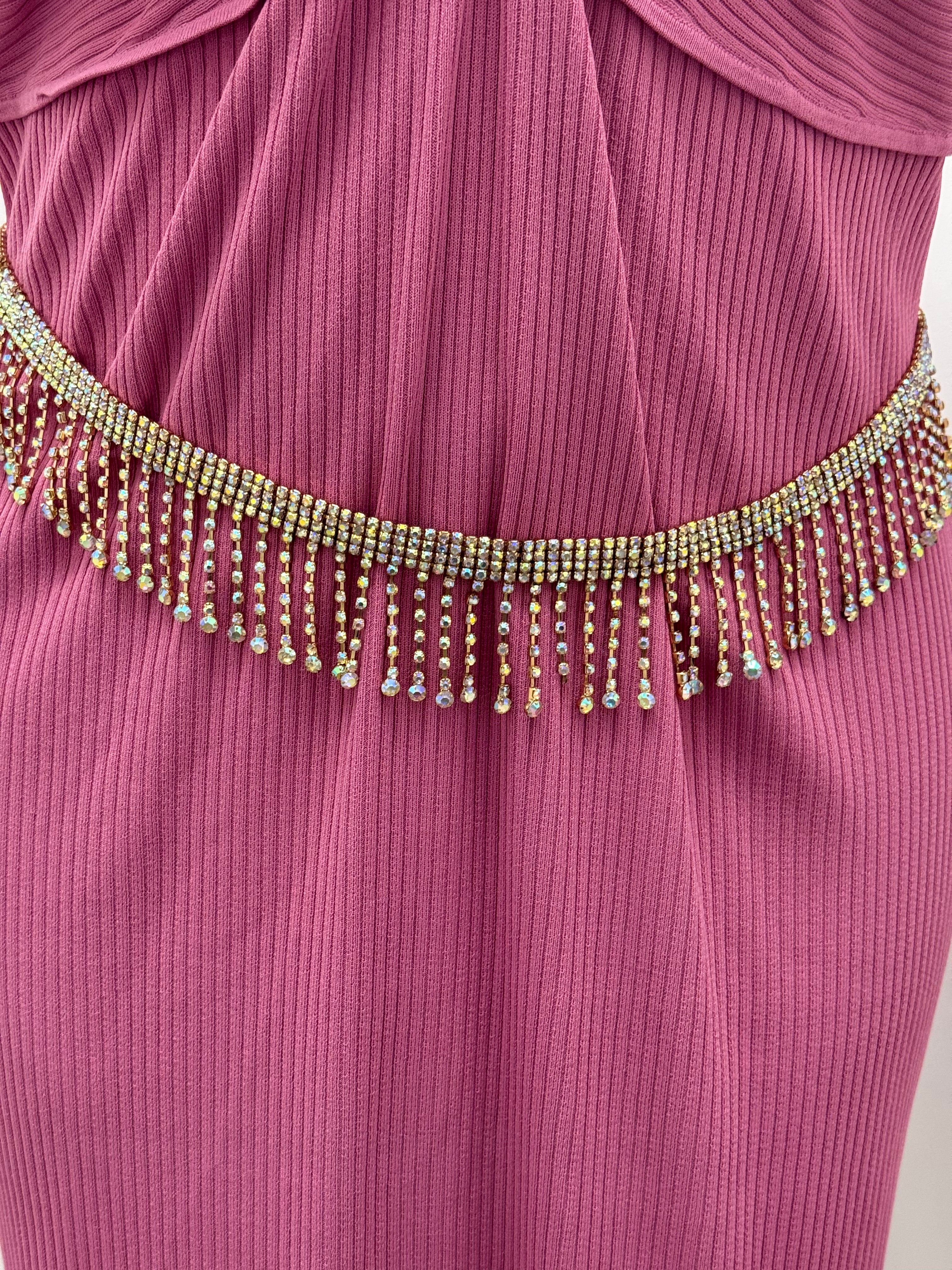 #353 Drop Crystal Belt