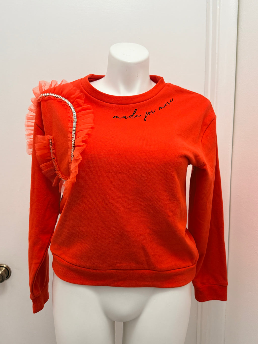 Ruffle Sleeve Sweatshirt #59