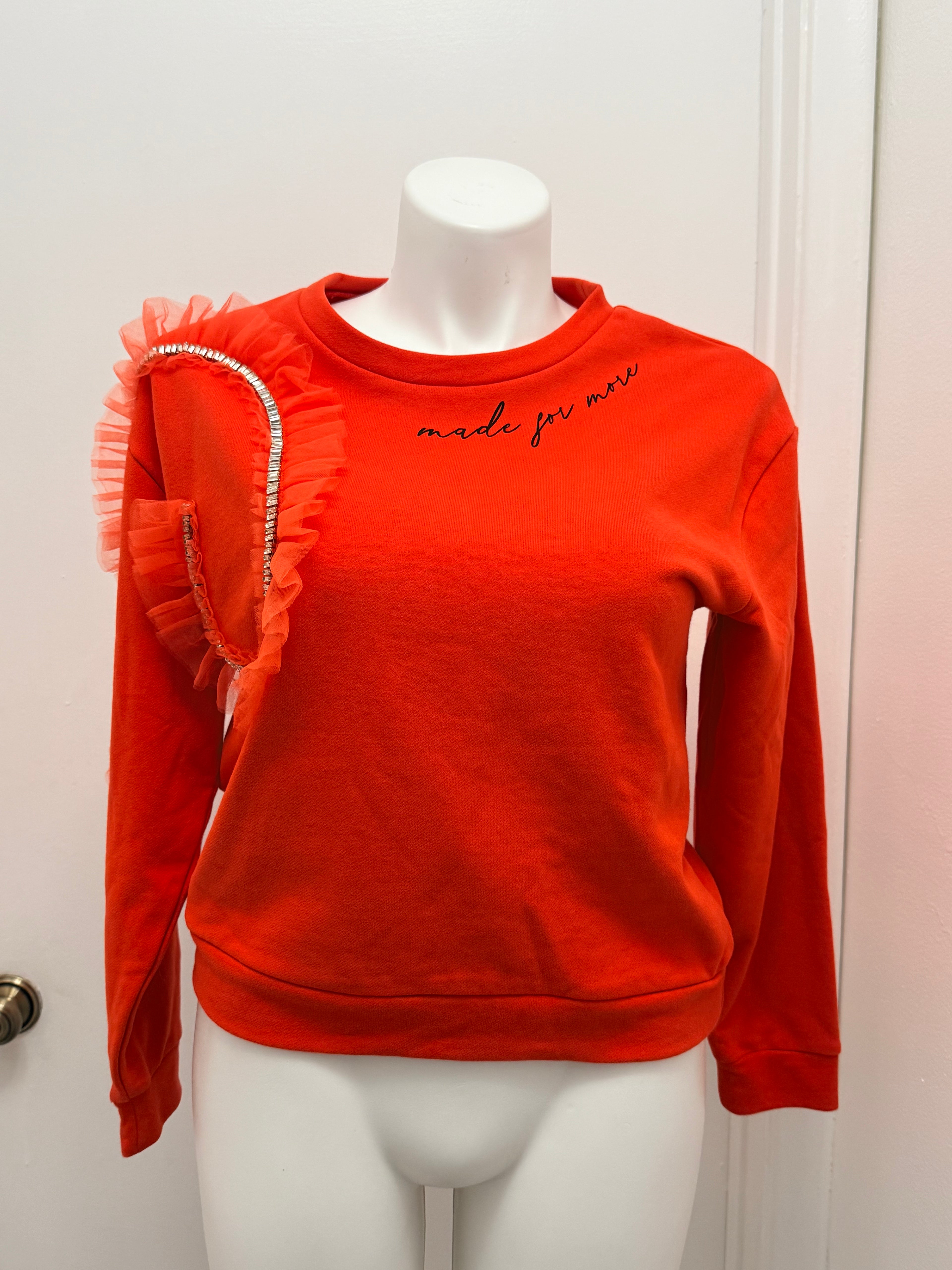 Ruffle Sleeve Sweatshirt #59