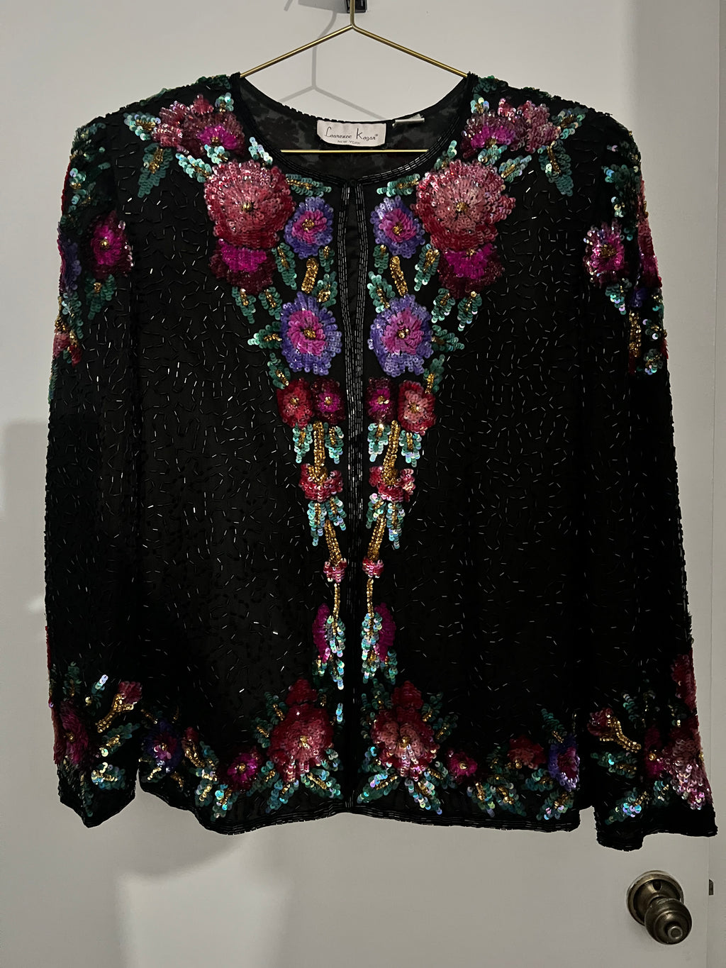 Floral Sequin Jacket #259