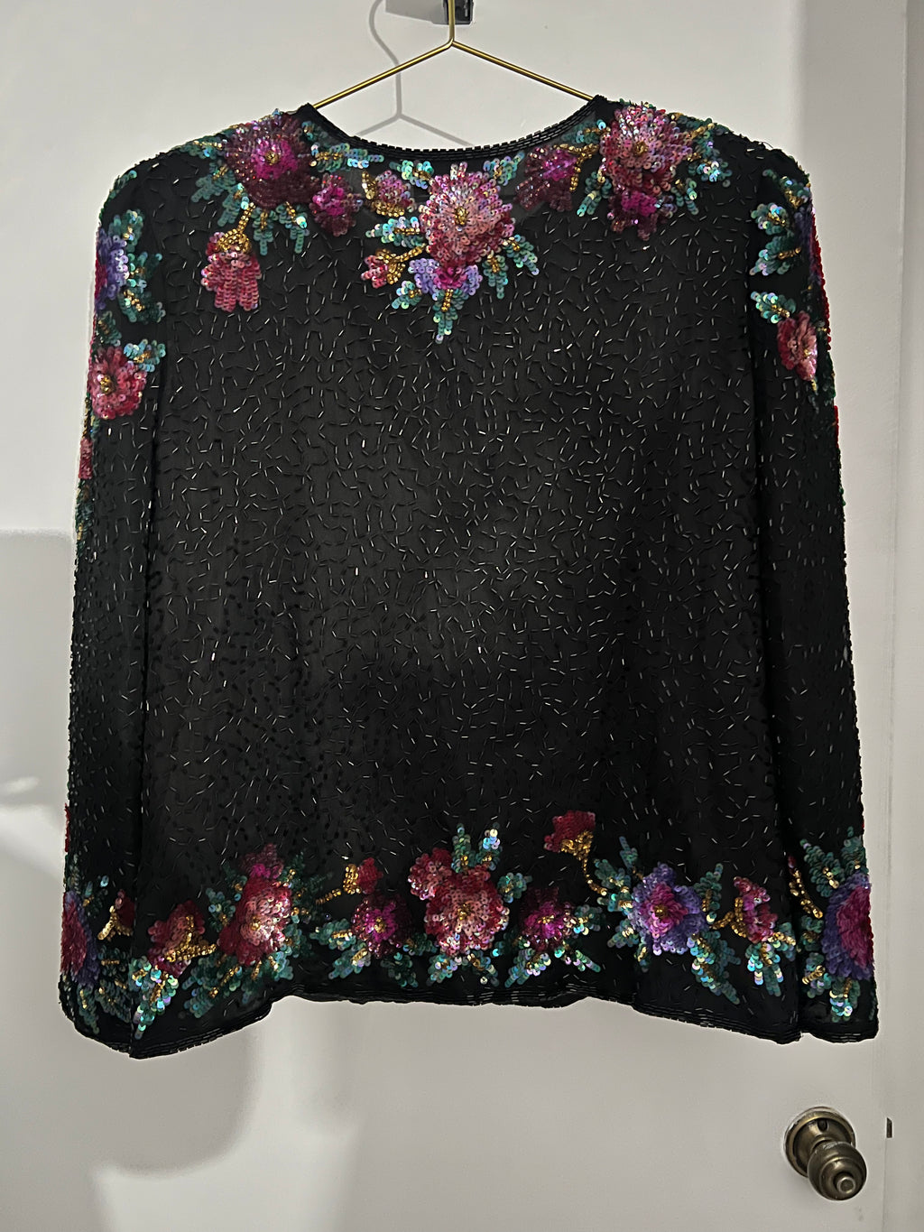 Floral Sequin Jacket #259