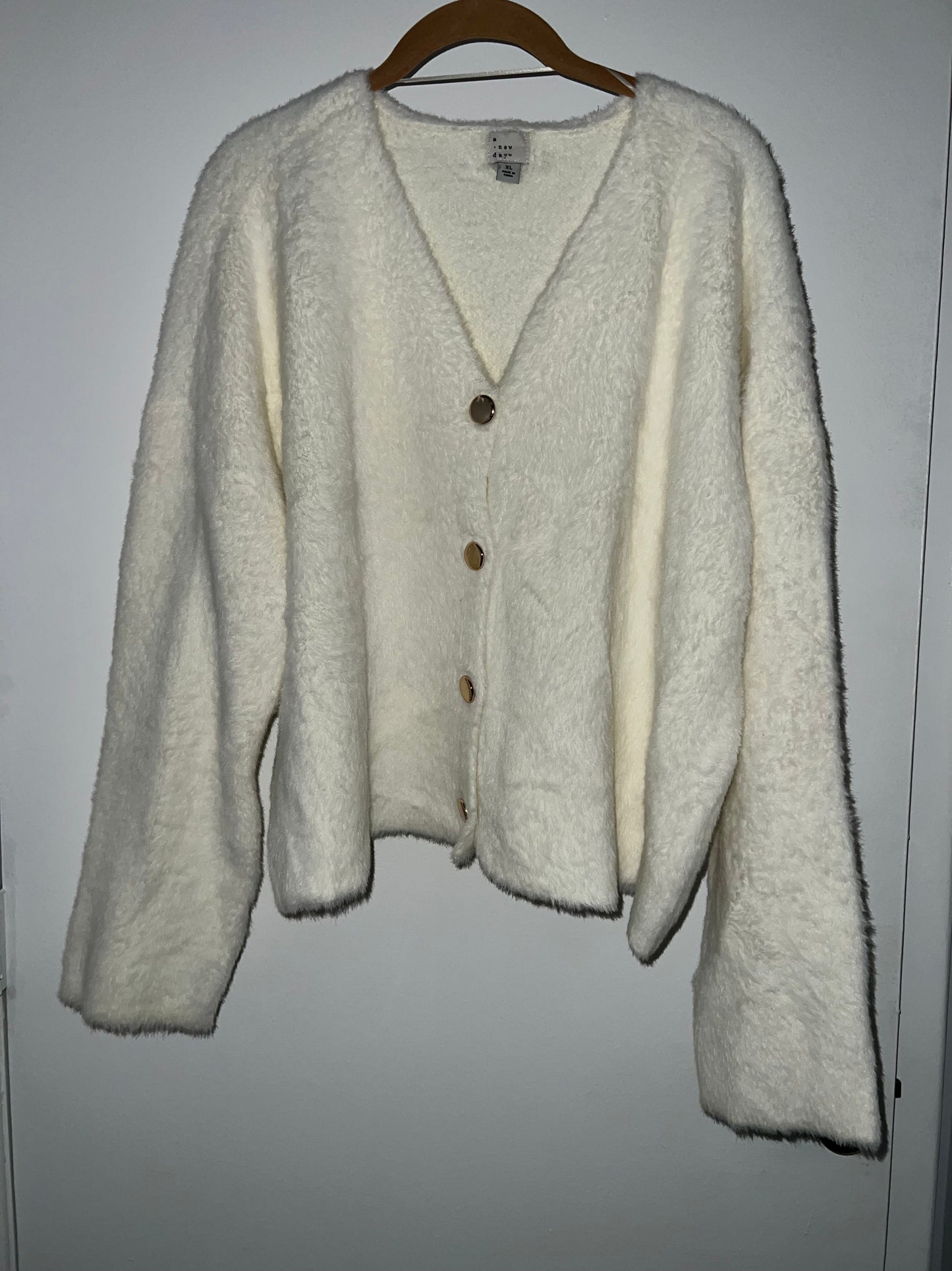 #46 Fuzzy Cardigan