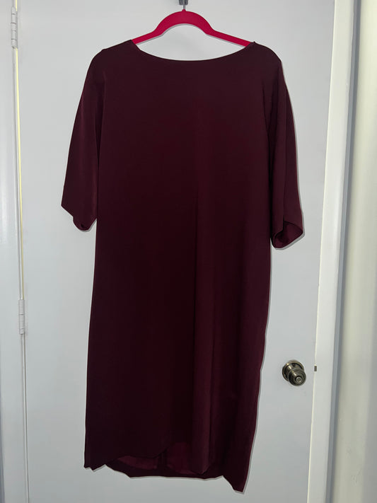 #153 Burgundy Dress