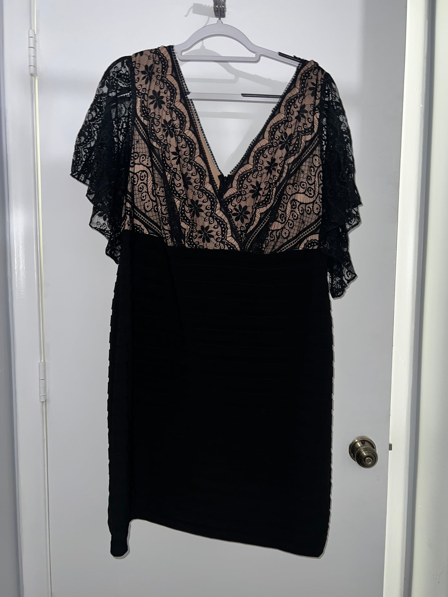 #313 Lace Tiered Dress